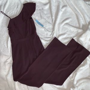 NWT || Burgundy Jumpsuit
